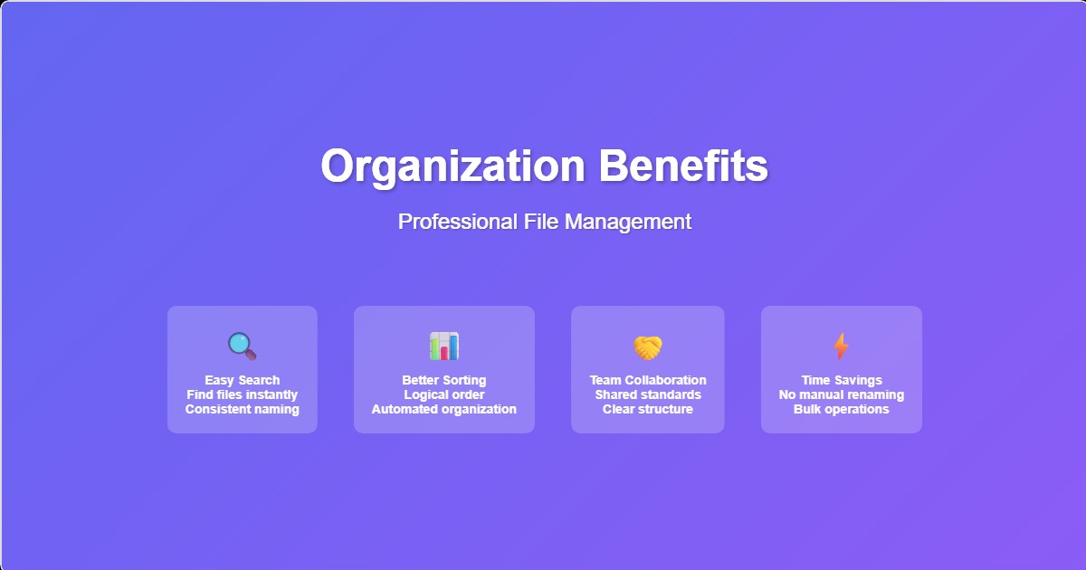 File Organization Results